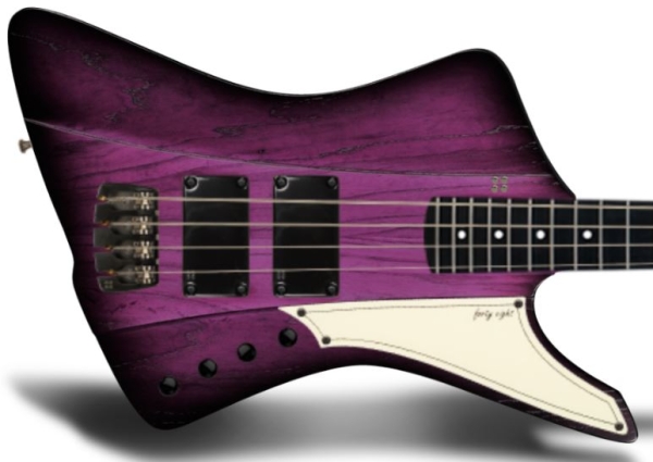 Sandberg Forty Eight Pickguard, Hairline Creme, Black Line